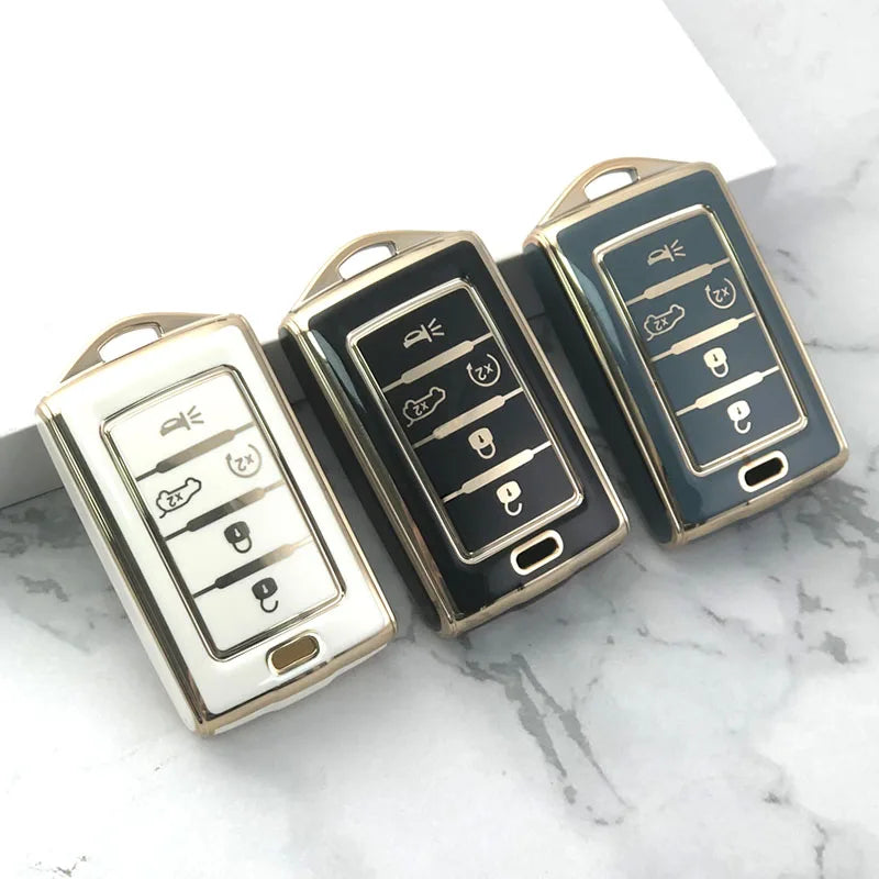 1PC Jeep Grand Cherokee/ Wagoneer Decorative Key Fob Case/Cover