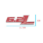 Metal 6.2 Adhesive Vehicle Badge/Emblem