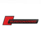 3D Metal 'Supercharged' Emblem/Badge Decoration