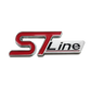 3D Car Front Grill Trunk Metal Logo ST Line Emblem Self-Sticker for Ford Max Focus Fiesta ST Line