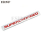 1PC Styling 'Turbo/Supercharged' Emblem/Badges 