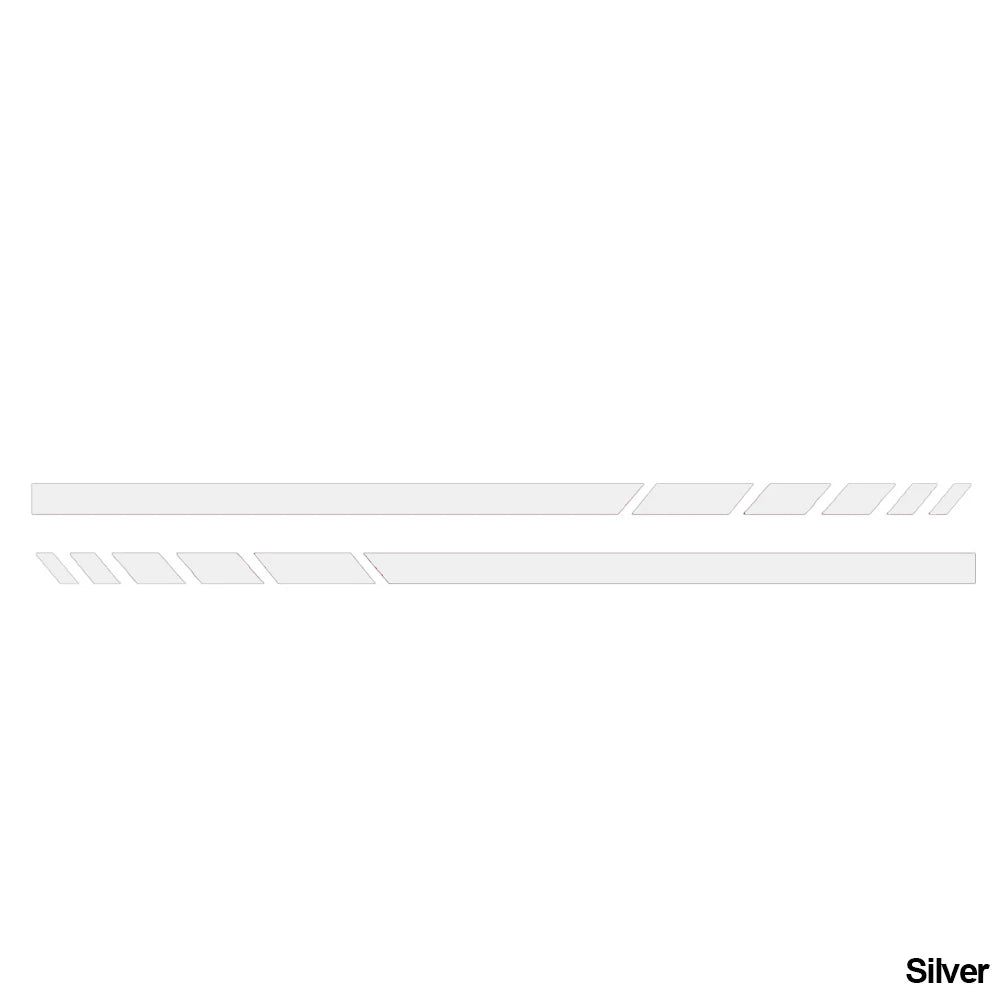 2PCS Rearview Mirror Stripes Decal/Sticker for Mercedes Benz AMG W176 C117 W205 W204 W213 W212 C253 Decal