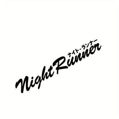 "NightRunner" Transparent Vehicle Sticker/Decal | M1 Auto