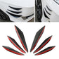 4/6Pcs Universal Front Bumper Air Canards