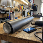 3D carbon fiber vinyl wrap in five colors