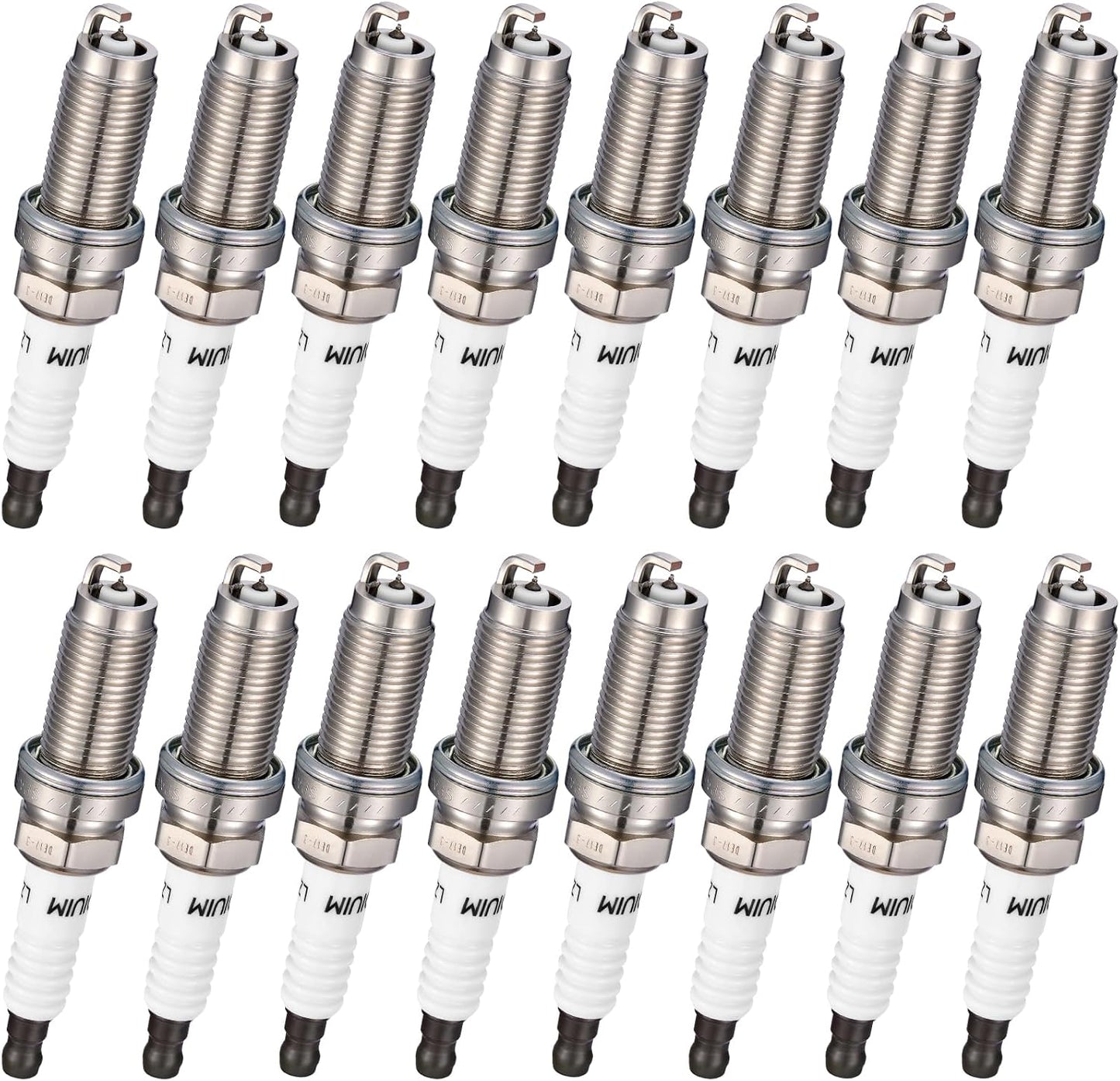 4024123628 Iridium Spark Plugs Compatible with 2011-2021 Ram 1500 Big Horn Crew Cab Pickup 4-Door 5.7L V8 GAS OHV Naturally Aspirated Set of 16