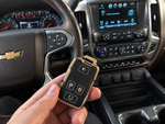 Key Fob Cover Case for Chevy Colorado/Silverado + GMC Canyon/ Sierra 2014-2018