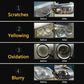 Headlight Lens Restoration Repair Kit + Polishing Cleaning Kit