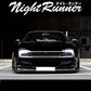 "NightRunner" Transparent Vehicle Sticker/Decal