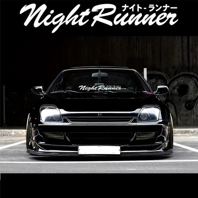 "NightRunner" Transparent Vehicle Sticker/Decal | M1 Auto