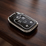 5/6-Button TPU Key Fob Cover for Chevy Tahoe, Suburban, Silverado & GMC Yukon, Sierra (2015-2020)
