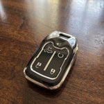 5/6-Button TPU Key Fob Cover for Chevy Tahoe, Suburban, Silverado & GMC Yukon, Sierra (2015-2020)
