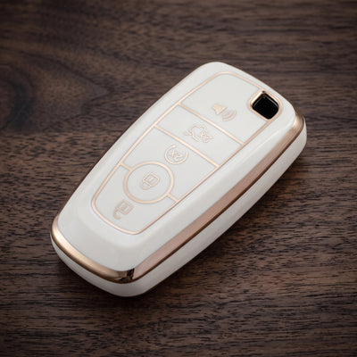 5-Button Key Fob Cover for Ford F-150, Bronco, Explorer, Mustang & More