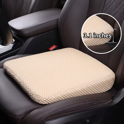 Honeycomb Car Seat Booster Cushion for Drivers (3 Colors, 2 Heights)