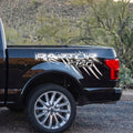 Claw Scratch Bed Side Decals for Ford F-150 Raptor, Set of 2 (11 Colors)