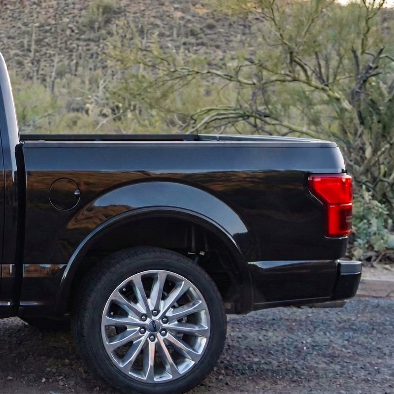 Claw Scratch Bed Side Decals for Ford F-150 Raptor, Set of 2 (11 Colors) — before