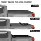 6.5FT Roll-Up Vinyl Tonneau Cover for 07-13 Silverado Sierra 1500 Soft Truck Bed