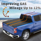 6.5 Ft Soft 4 Fold Tonneau Cover for 2009-2014 Ford F150 Truck Bed W/Led Lamp