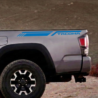 Toyota Tacoma TRD Sport Style Bed Side Decals, Set of 2 (11 Colors)