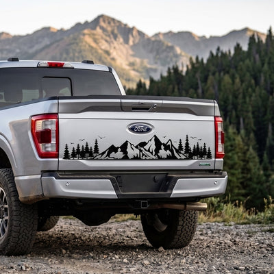 Mountain Forest Vinyl Decal for Trucks, SUVs & Cars (Universal)