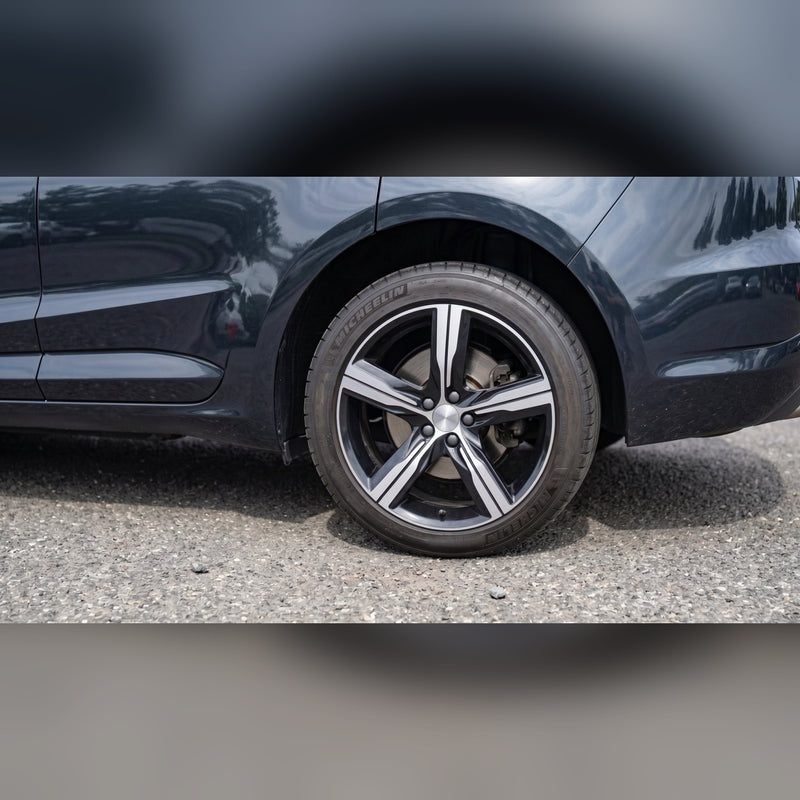 Universal Reflective Wheel Rim Stripe Stickers, Set of 4 (4 Colors) — before